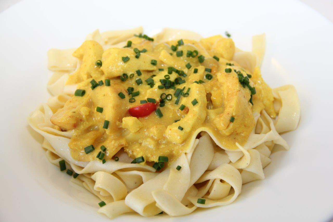 Curry-Geschnetzeltes